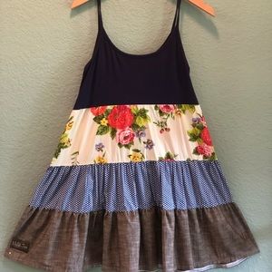 Matilda Jane  Women’s Rare Terry Blue Bird Dress.